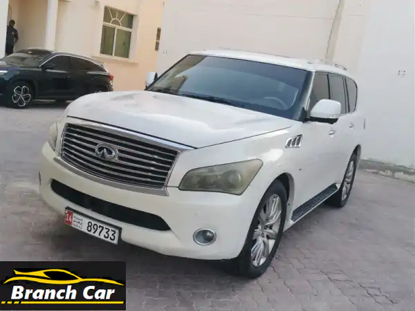 إنفينيتي QX80 2014 للبيع في أبو ظبي | فخامة، قوة، وسعر...