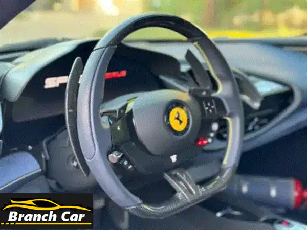 فيراري SF90 سترادال 2021 للبيع في دبي | 600 كم فقط | مواصفات خليجية | 1.28 مليون درهم