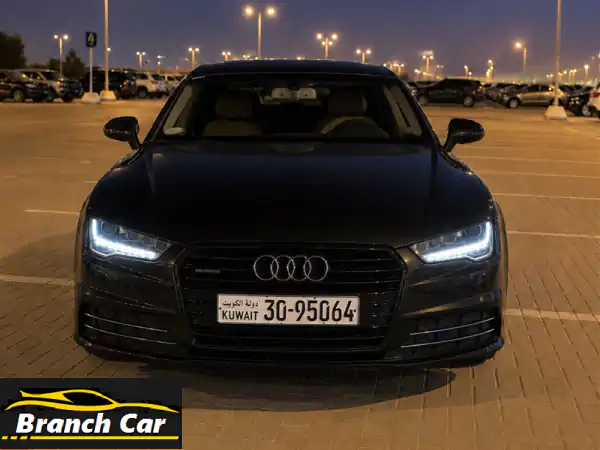 أودي A7 2015 S-line للبيع بحولي: فل أوبشن، تأمين سنة، 2550 د.ك