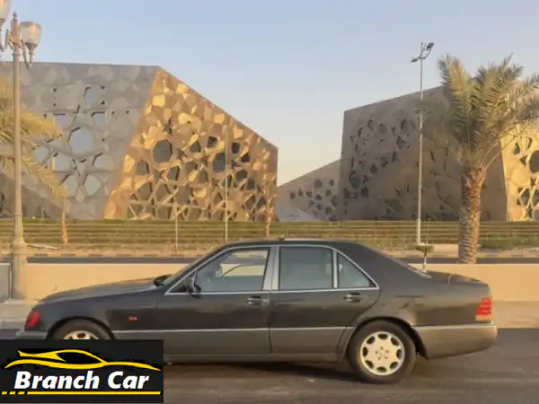 للبيع: مرسيدس شبح S-Class W140 موديل 1993 - فخامة وارد البشر بحالة ممتازة (أسود/رصاصي)