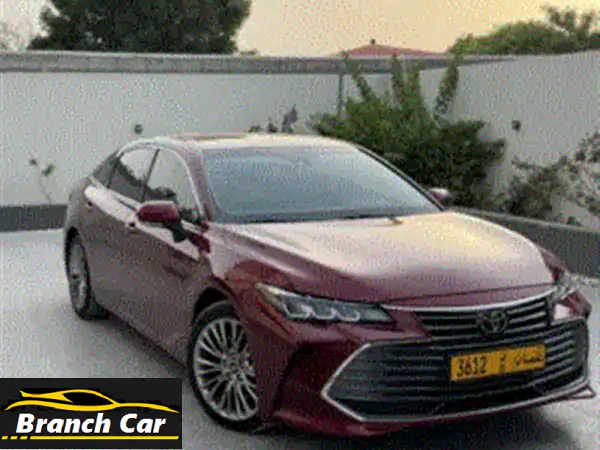 تويوتا افلون خليجي ⁦⁦SE⁩⁩+ عنابي وداخل جلد بيج...