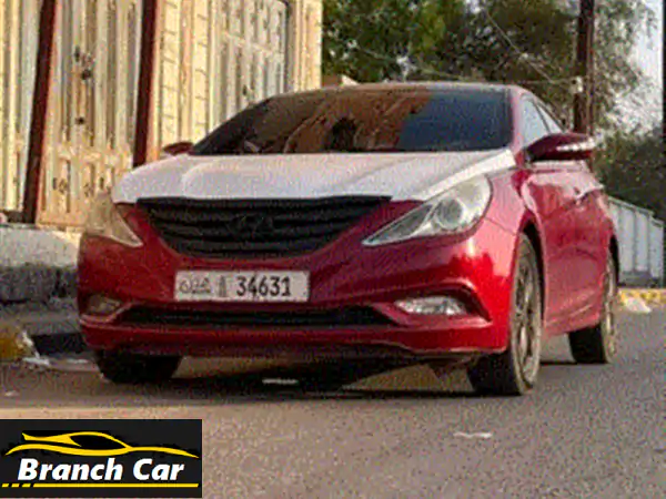 فرصة ذهبية! 🌟 هيونداي سوناتا 2013 فل كامل (أحمر...