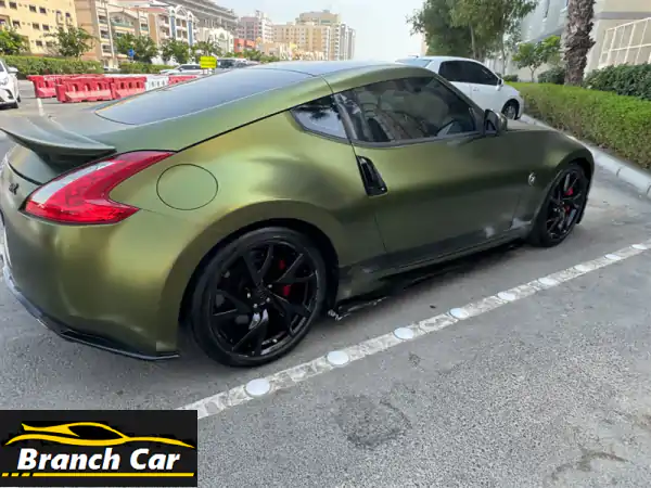 أداء آسر: نيسان 370Z GT إيديشن 2016 (GCC) بلون أخضر زيتوني...