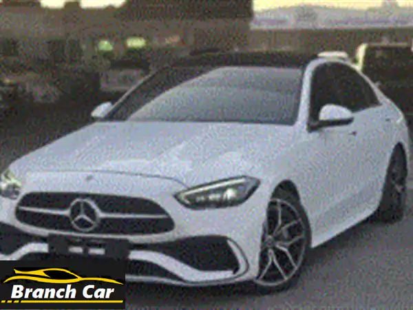 مرسيدس ⁦⁦C200⁩⁩ خليجي فل ابشن بنوراما نضيف...