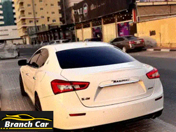 مازيراتي جيبلي s q4 موديل 2014 وارد أمريكا للبيع بسعر مميز لسرعة البيع. السيارة بمحرك v6 سعة 3.0 ...