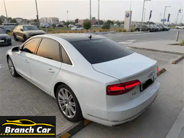 أودي a8 لارج موديل 2016 سوبرتشارج خليجي نظيفة معمول سرفيس كامل فول مواصفات ماشية 232 ألف كيلو مطلوب