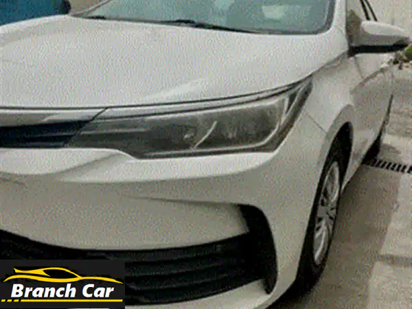 كرولا ⁦⁦2019⁩⁩ شرط الفحص جير مكينة شاصي يوجد فحص...