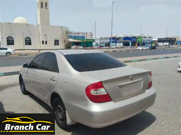 تويوتا كامري موديل 2002 نظيفة ومفحوصة وجاهزة...
