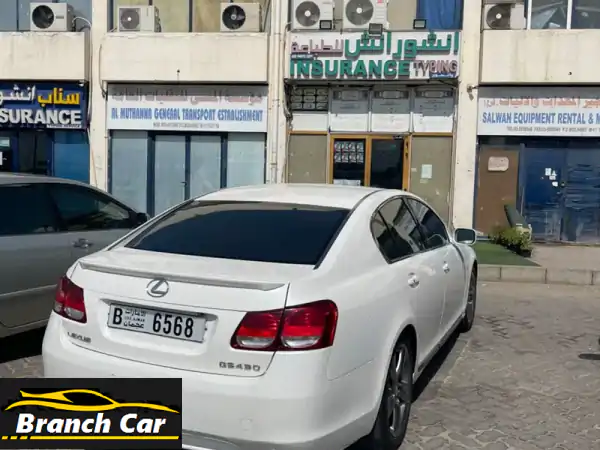 لكزس gs430 خليجي. 2006، 300,000 كم، حالة ممتازة، السعر 9900.