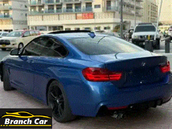 bmw 428 i coupe موديل 2015 مواصفات خليجية، لون أزرق estoril...