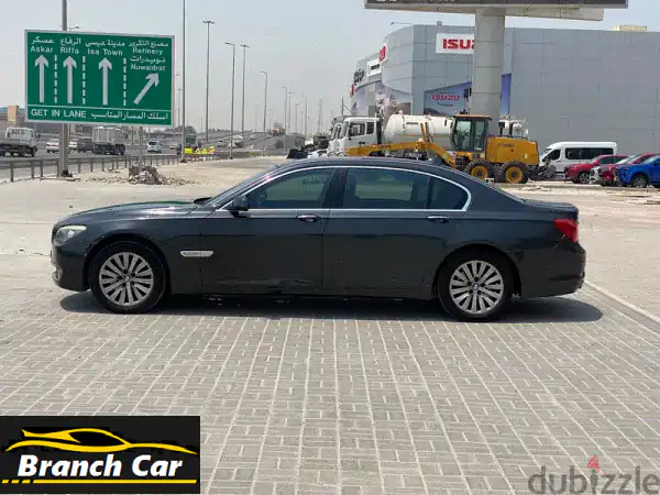 BMW 740 Li 2011 Grey