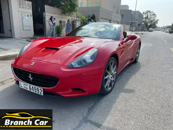 ferrari california edition one model 2009 km 17500 gcc the car clean no accident price 230