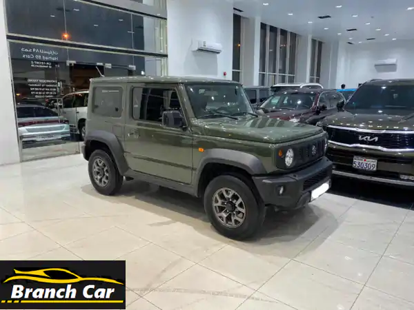 suzuki jimny 2024 (green) mileage 5950 km, mid option alloy wheel, bluetooth, sensors, cruise ...