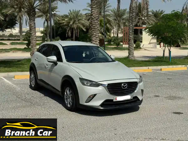 mazda cx  3/2018 (white) mileage 60500 km, mid option alloy wheel, sensors, bluetooth, camera, ...