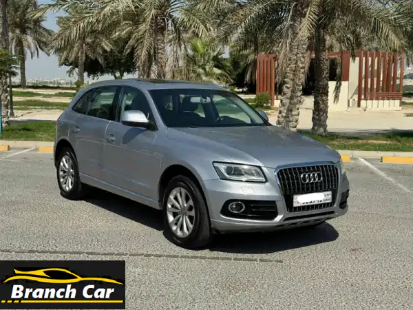 audi q5/2015 (silver) mileage 131100 km, full option alloy wheel, sensors, cruise control, ...