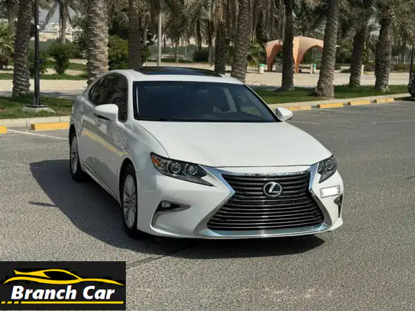 lexus es 350/2017 (white) mileage 180100 km, full option alloy wheel, sensors, cruise control, ...