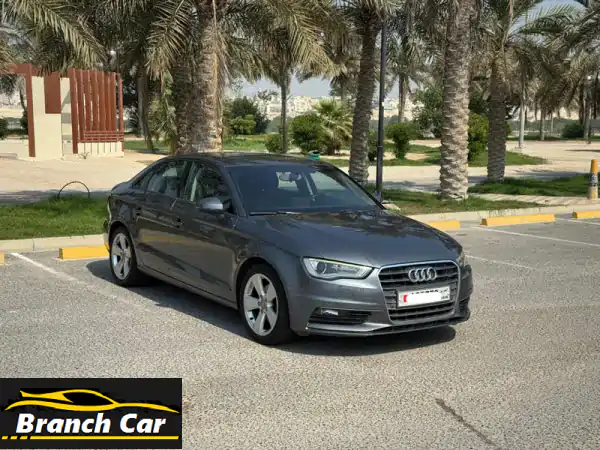 audi a3/2015 (grey) mileage 98800 km, mid option alloy wheel, sensors, cruise control, bluetooth, ..