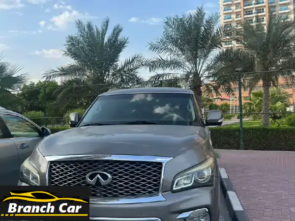 سيارة انفينيتي qx80 موديل 2015 وارد أمريكي السعر المطلوب...