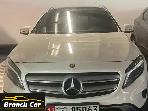 سيارة مرسيدس لون أبيض مودل 2016 gla250 السعر النهائي 42000