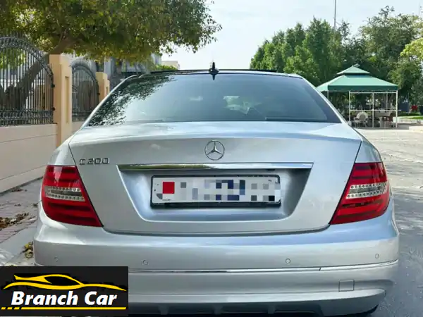 mercedes c200 elegance model 2013 140000 km driven full options panoramic sunroof, navigation, ...