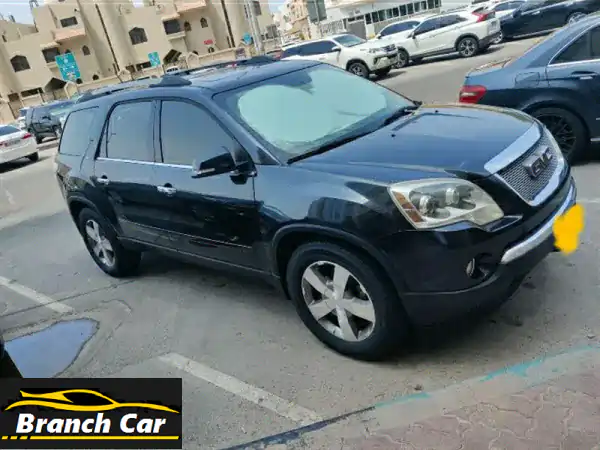 gmc acadia 2012 بحالة ممتازة ممشى 227000 مطلوب 25000 قابل...