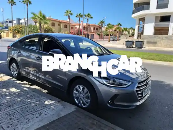 Hyundai Elantra Diesel Automatique 2018 à Rabat