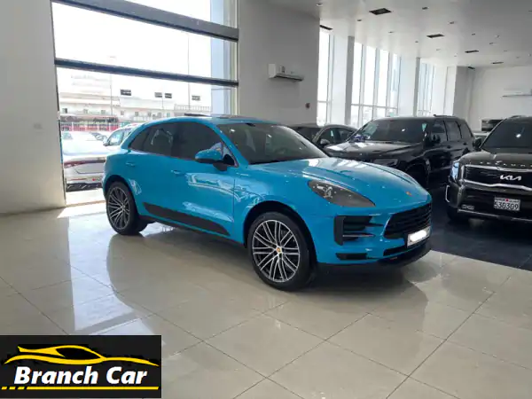 porsche macan 2021 (blue) mileage 36400 km, full option 360 camera, alloy wheel cruise control ...