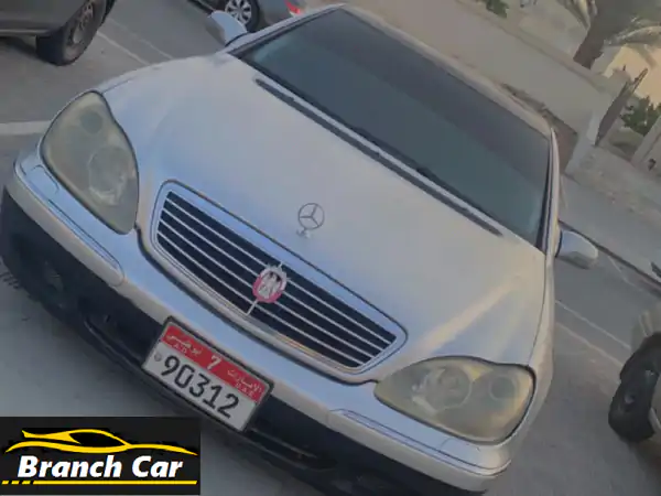 مرسيدس s500 موديل 2002 نظيف وارد اليابان ماشي 280 ألف ملكية...