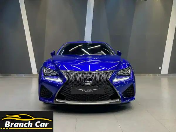 lexus rcf, v8, 2015,133, km, excellent condition