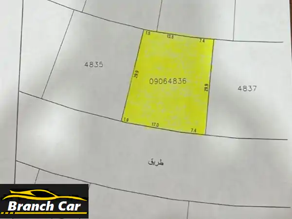 للبيع أرض في الرفاع الشمالي مساحة الأرض 731 متر مربع...