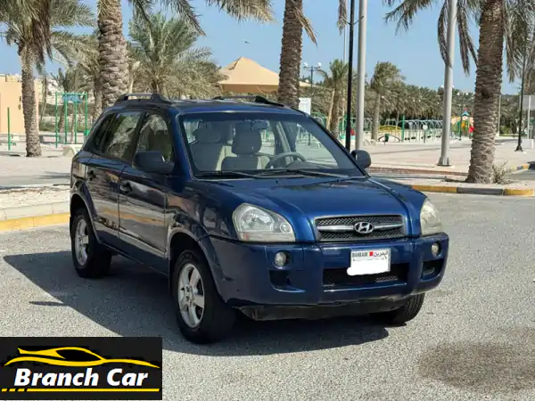 hyundai tucson 2007 (blue) mileage 143150 km, basic option 4 cylinders, 2.0 l engine, 5 seats, price