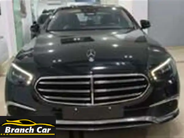 Mercedes E200 model 2022 black