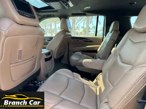 cadillac escalade 2019 (white) mileage 176950 km, full option bluetooth, sensors, alloy wheel, ...