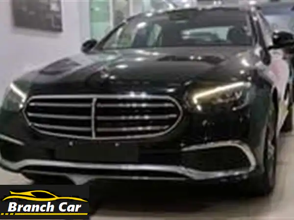 Mercedes E200 model 2022 black