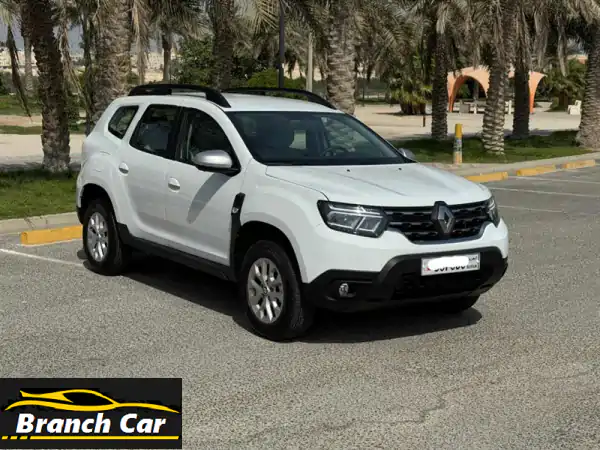 renault duster 2024 (white) mileage 1500 km, mid option alloy wheel, cruise control, bluetooth, ...