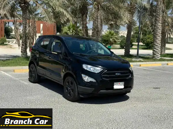 ford ecosport 2018 (black) mileage 119800 km, mid option alloy wheel, sensor, bluetooth, 3 ...