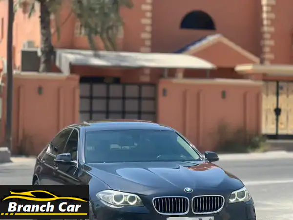 للبيع bmw520 i موديل 2016 قاطع 100000 km