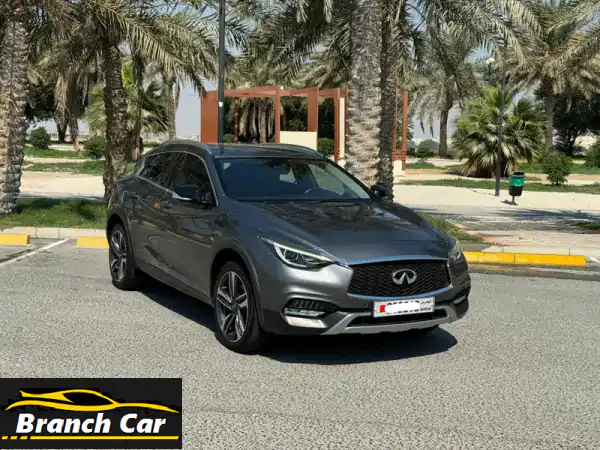 infiniti qx  30/2018 (grey) mileage 99900 km, mid option alloy wheel, bluetooth, sensors, camera, .