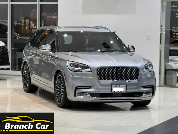 lincoln aviator royal 2022 (silver) mileage 25300 km, full option alloy wheel, bluetooth, ...