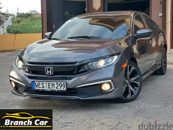 Honda Civic 2019 Sport 60000 miles tesjila 200$