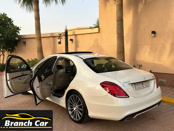 متوفر لدينا s class amg s500 الموديل 2015 حالة السيارة...