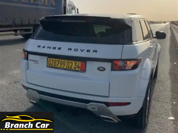 Land Rover Range Rover Evoque 2012 Sparco 5 caméra