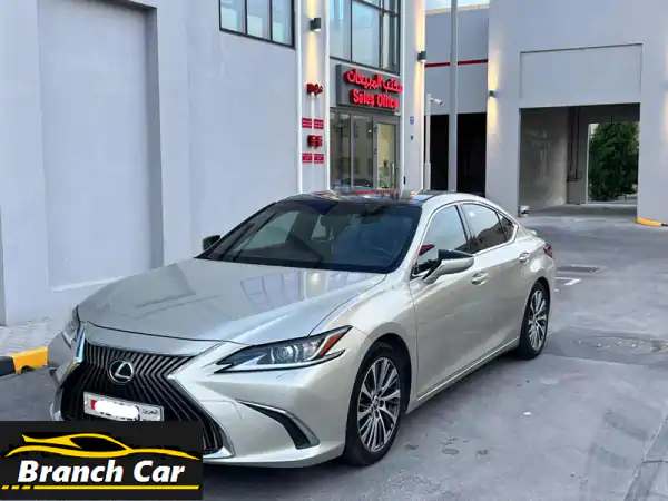 lexus es 350/2019 (beige) mileage 49000 km, full option leather seats, camera, alloy wheel, ...