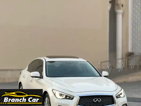 للبيع انفينيتي q50 موديل 2022 قاطع 50000 km