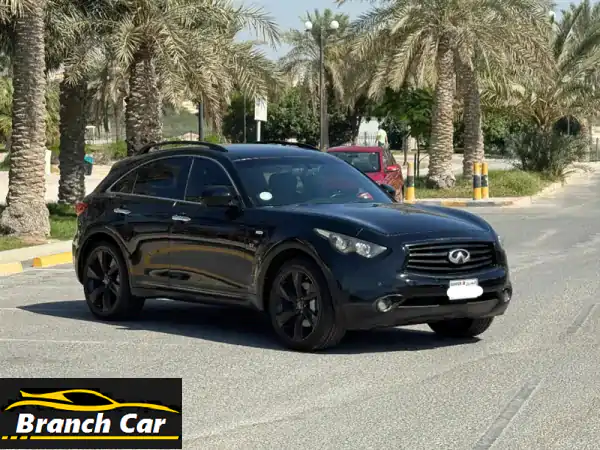 infiniti qx  70 s 2016 (black) mileage 277000 km, full option bluetooth, sensors, alloy wheel, ...