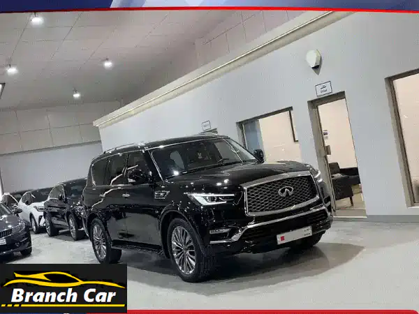 Infiniti QX80 2019 - فخامة وراحة بانتظارك! (115,000 كم فقط)