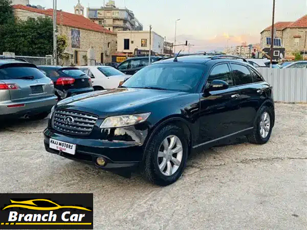 Infiniti FX35 2004 - جيب خارق بالنظافة، فرش وأجزاء أصلية!...