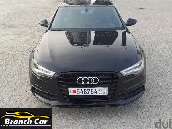 أودي A6 2013 (S-Line Quattro V6) - فل أوبشن، نظيفة جداً، سعر...