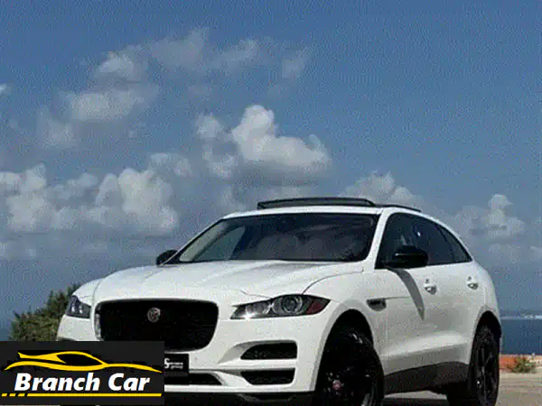 جاكوار F-Pace 2017 بحالة ممتازة - سقف بانورامي...