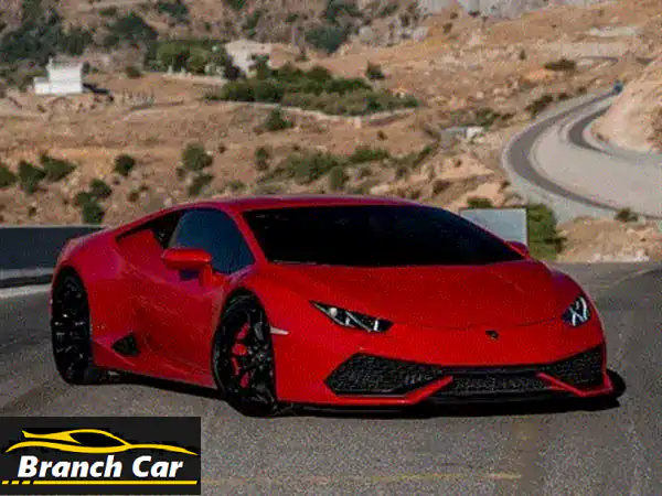 لامبورجيني هوركان LP610-4 حمراء 2015 - قيادة...